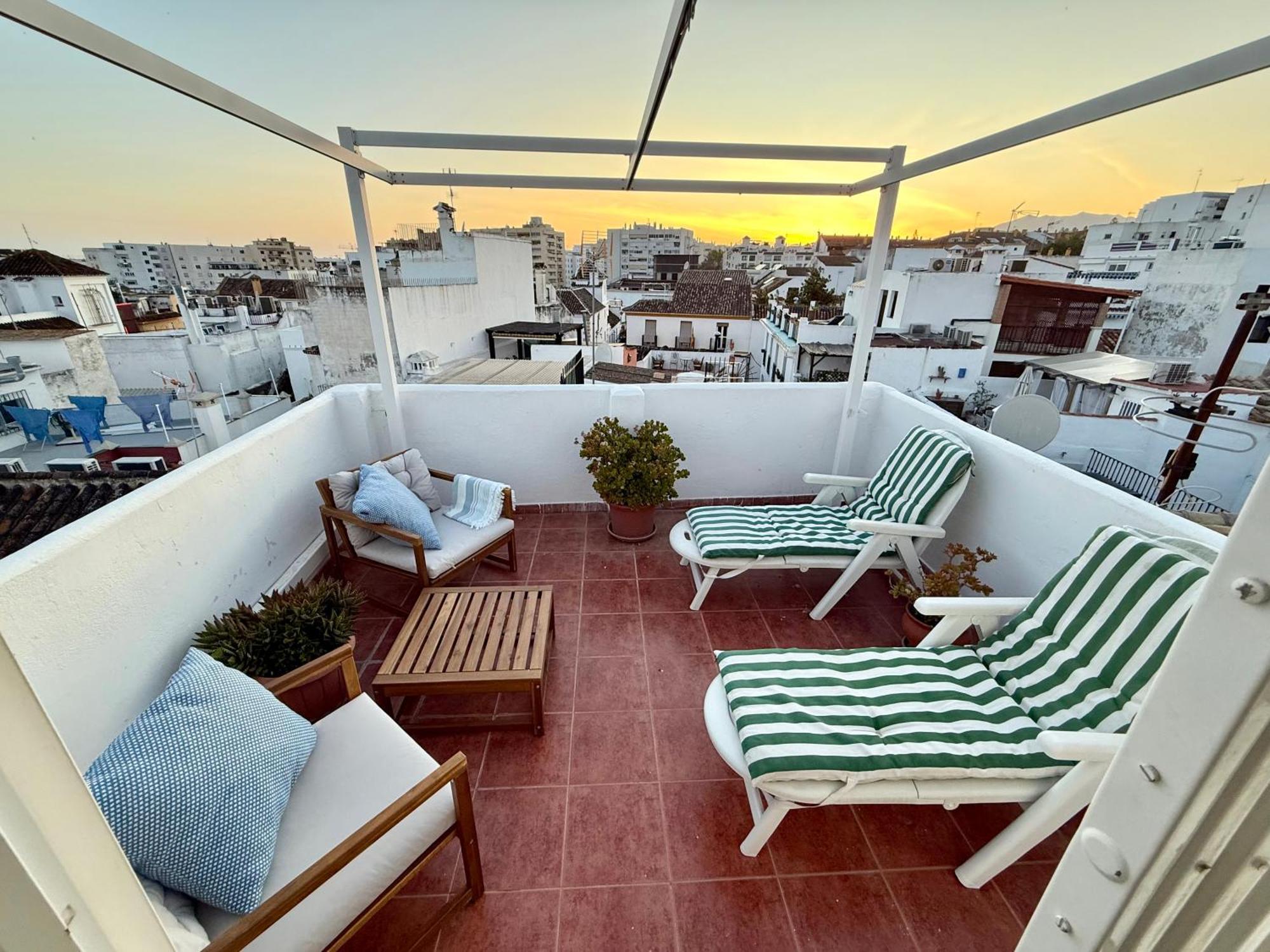 Old Town House With Terrace Villa Marbella Kültér fotó